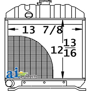 KU20010    Radiator---Replaces 15201-72060 